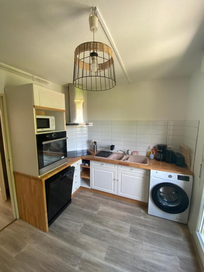 ביסקארוס Appartement 3P, 72M2, Centre Ville, Parking Prive Tout Confort מראה חיצוני תמונה