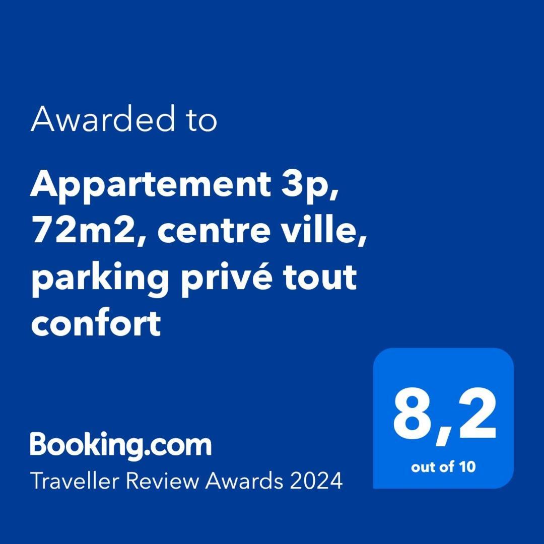 ביסקארוס Appartement 3P, 72M2, Centre Ville, Parking Prive Tout Confort מראה חיצוני תמונה